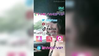 rosababyvip - Đi taxi chìa vú lồn ra đường cho mọi người xem P1
