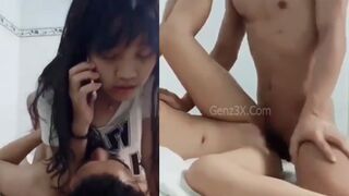 Clip Sex Thu Tuyền 2ka9 Vừa Nghe Đt Vừa Địt Tư Thế Cưỡi Ngựa