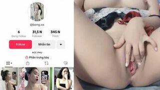 Clipx Sex Bông Tiktoker (Bong.xx) Rình Mãi Mới Quay Được Cái Lồn Em