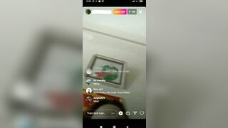 Em Lê Thị Huyền Diệu livetream móc lồn chảy nước với bạn trai trên Instagram P1