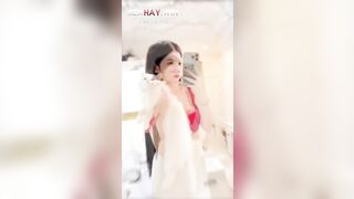 Hot tiktoker trên tt thanh nhã lịch sự, Lộ clip bú bóng địt tập thể