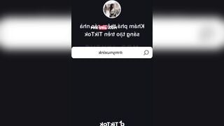 Idol Tiktoker Mynuxink lộ clip với anh yêu khẩu dâm rên la cực nứng