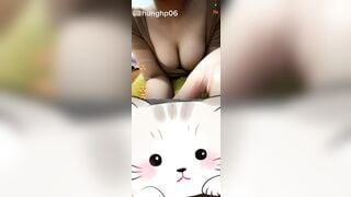 OmeTv . gặp em gái teen dâm khoe vú dạo ,cực nứng (clip chính chủ)