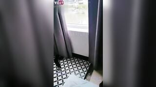 Tranh thủ bể bơi ko có ai, E học sinh gạ djt luôn ông chú có vợ lút cán xuất trong