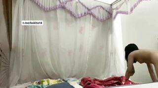 Huấn Luyện Bé 2k9 Thành Nô Lệ Tình Dục Ngậm Quần Lót Bò Vòng Vòng