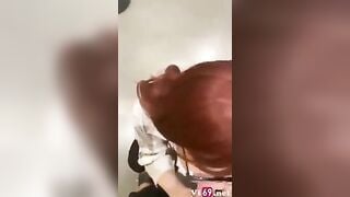 Gạ Mãi Cô giáo Thực tập ms chịu Bú Cu trong Toilet mà ko cho djt