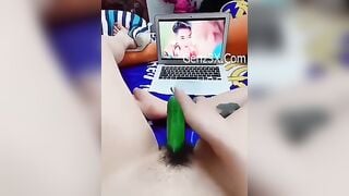 Clip Hot Vừa Nghe Nhạc Jack 5 Củ Vừa Thủ Dâm