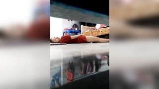 Quay lén chị gái ở nhà một mình nứng lồn quá thủ dâm