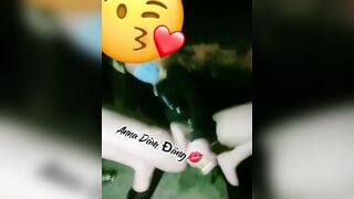 Clip Hot Anna Dâm Đãng Nửa Đêm Vác Lồn Ra Đường Tự Sướng Sextoy