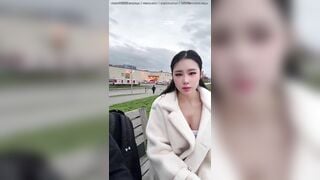Gái dâm địt nhau với người yêu ngoài đường lồn múp siêu dâm đãng