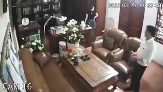 Thầy giáo Hiệu Trưởng Hải Hậu lộ cam lếu lều các nữ cô giáo đồng nghiệp