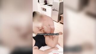 Đến nhà đòi nợ không thành chủ nợ đè địt luôn dì u40 xuân sắc của con nợ