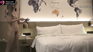 Gạ e ny xinh đẹp đi nhà nghỉ địt nhau nào ngờ cả quá trình đều bị b trai quay lén lại