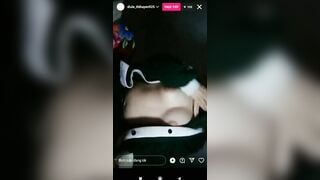 Đêm rồi lên ig khoe lồn 3