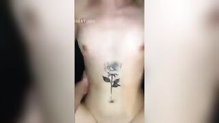 Nhanh quá cj sướng: mấp dập dập không ngừng lên cái lồn không lông của cô cj họ