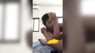 Tranh thủ ko có ai, Mò lồn bạn thân gạ djt nhau quay video