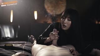 Cảnh Mizukawa Jin mút dương vật và thổi khói trong khi quan hệ tình dục rất mới lạ