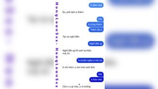 Sreri chát sex với bồ + gạ bồ cho Ck địt Vk và cái kết Pass2.