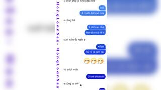 Sreri chát sex với bồ + gạ bồ cho Ck địt Vk và cái kết Pass2.