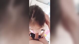 Yêu nhau 6 tháng, Lần đầu dạy em người yêu Ngây thơ Loli mình dây bú cu quay video