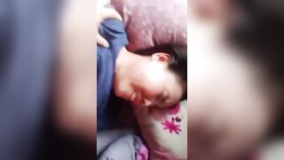 Bà cô hàng xóm U55 nứng lồn sang nhà nhờ đụ, không đụ giúp thì tội cô đành nhận lời.
