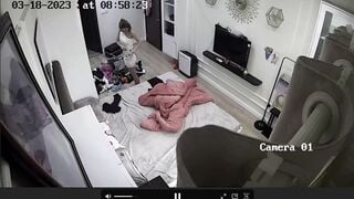 hack cam phòng ngủ mấy bé loli vú to tròn thay đồ - phần 3