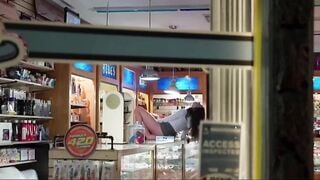 2 e Gái Xinh Vú To LỒN ko lông, Nhờ chủ shop quay video Bú Lồn nhau, Thủ dâm Nứng vcl