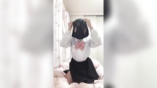 Học sinh dễ thương loli mình dây làm những việc biến thái