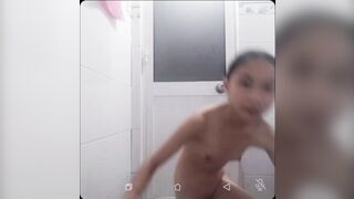 gạ gẫm mãi em học sinh 2k10 quen qua mạng quay bướm lồn cho xem