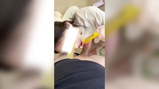 Bữa sáng mỗi ngày của em ghệ dâm thèm cu,thiếu hơi cu anh là e ăn lại mắc ói