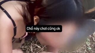 Hôm nay Ba ck Loan chở Loan đi Public, Loan chị Ba với bạn của ô ấy đụ ngay ngoài đg
