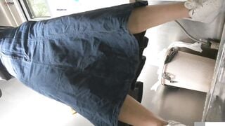 Cam kín quay lén các em teen TQ xinh đẹp đi đái trong nhà vệ sinh công cộng #14