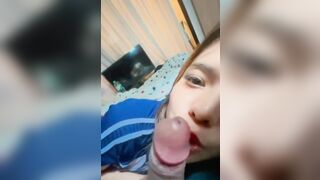 Bắt chị kế xinh đẹp bú cu nào ngờ đè chị ra doggy