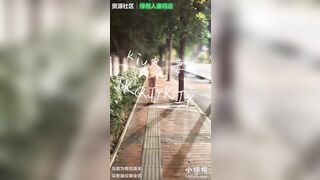 E teen mình dây dâm đãng lột đồ khỏa thân show hàng bú cu a giữa đường phố đông đúc