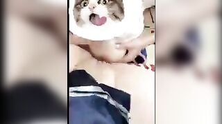 Les: Lấy vú cà lồn