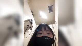 Full 12 phút, Xiao Lyn Public, Thủ dâm wc nam có người, Lồn rậm vú to rên rỉ bắn nước