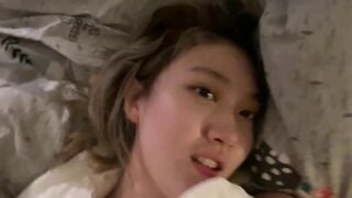 Huấn luyện e ghệ xinh dâm thành slave đụ e sướng lồn rên rỉ xoa vú bắt e mút tay #3