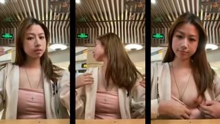 NỮ SINH RA QUÁN ANH VẠCH VÚ RA KHOE