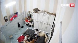 Hack Camera Loạn luân bố chồng chịch con dâu dâm đãng khi chồng đi vắng (Bản Full)